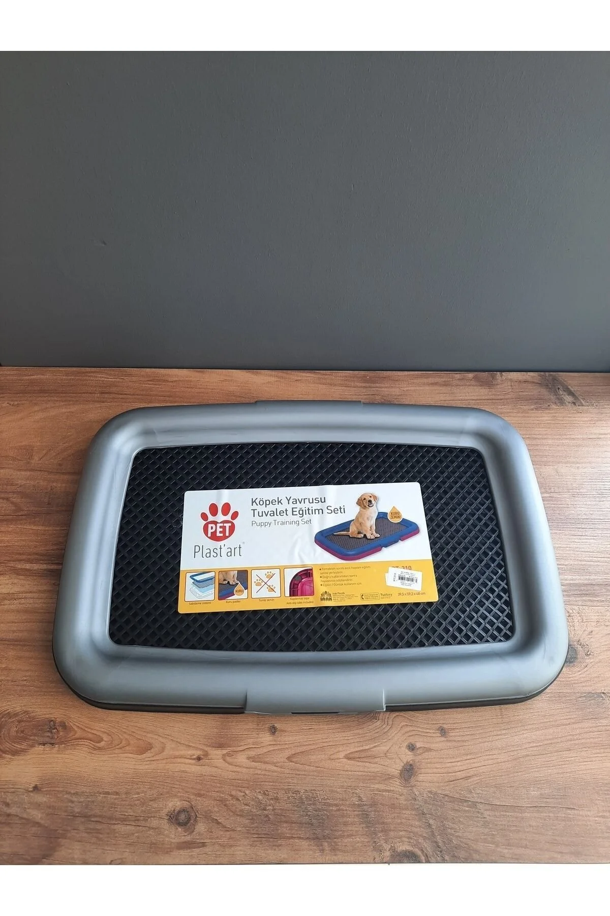 Akıllı Köpek Tuvaleti Elekli 39,5x59,2x48 Cm -