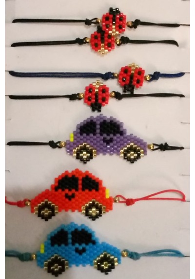 Şehrazat Handmade Miyuki Bileklik Mykblk Çok Renkli