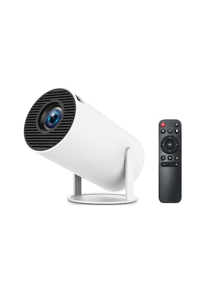 Hy300pro Projektör Hd 720p Mini Projektör Yurt Dış Mekan Sert Çözünürlüklü 4k Desteği Av1