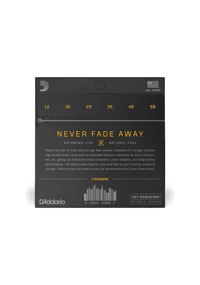 D'addario Xtapb1256 Akustik Gitar Tel Seti. Phosphor Bronz Lt/Md