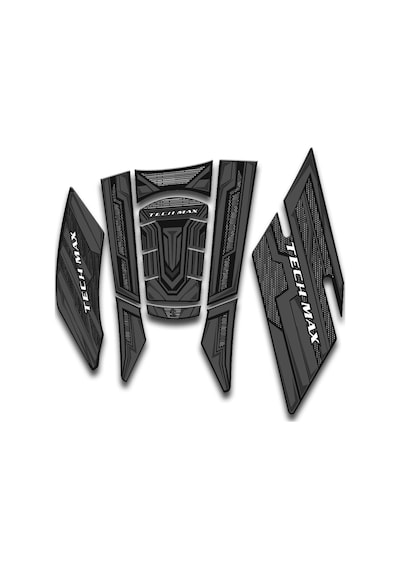 Techmax Karbon Gri Tank Pad Seti 2019-2022