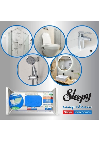 Sleepy Easy Clean Süper Yağ Çözücü&kireç Sökücü Havlu Karma Paket 12x30 360 Yaprak Diğer