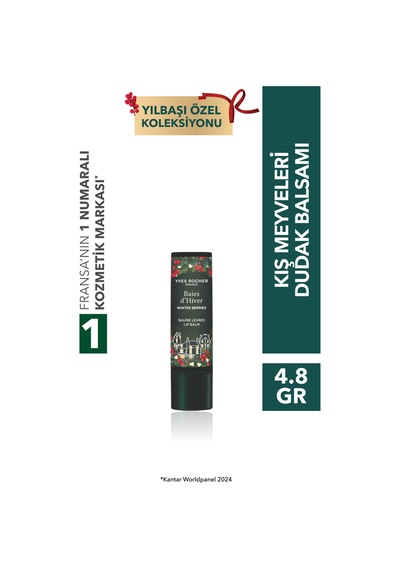 Yves Rocher Yılbaşı Kış Meyveleri Dudak Balsamı-4.8 Gr-61415