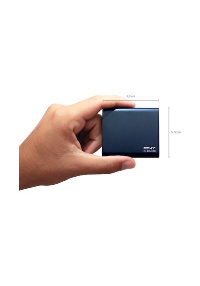 PNY Pro Elite PSD0CS2060NB-250-RB 250 GB 880/900 MB/S USB 3.2 Gen 2 Taşınabilir SSD
