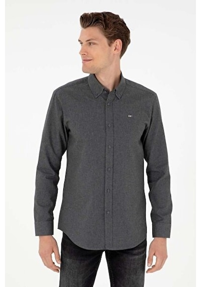 U.S. Polo Assn. U.s. Polo Assn. Erkek Gömlek 1958862 Antrasit