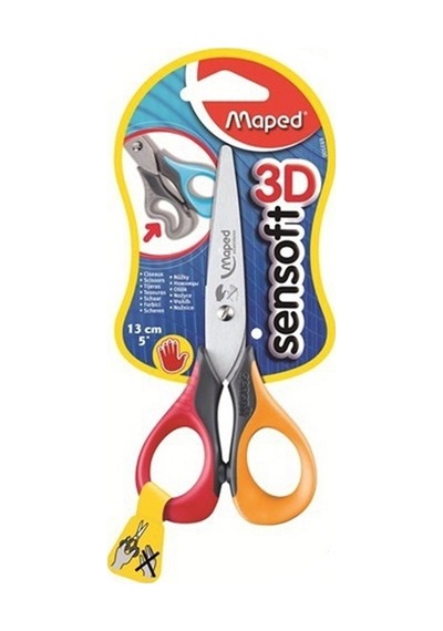 Maped 693500 Sensoft Sol El Öğrenci Makası 13 Cm
