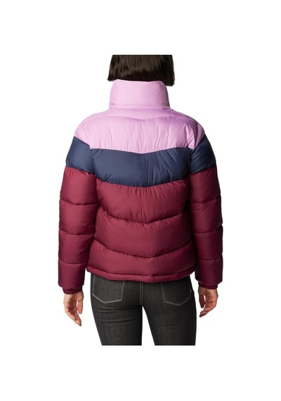 Columbia Pufect Color Blocked Kadın Mont Bordo