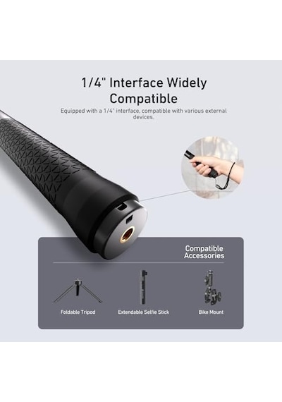 Tr Selfie Stick Aluminium Alloy - Hero13 12 11 10 9 X5 X4 X3 Osmo Action 3 4 5 Pro Uyumlu Selfi Çubuğu