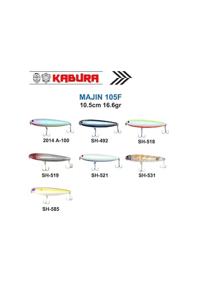 Kabura Majin 105f Sahte Balık