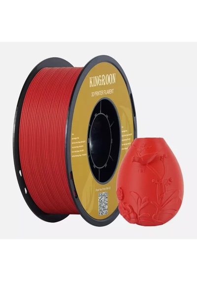 Kingroon Kırmızı Pla Matte Filament 1.75 Mm 1000gr