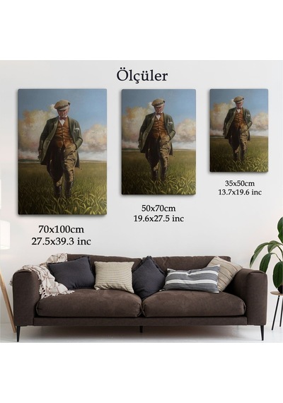 Es10 Flamenko Yapan Kadın Tablosu LED IŞIKLI RUSTİK kanvas tablo O (50 x 70)