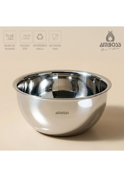 Stone Premium 16 Cm Karıştırma Kasesi Gri