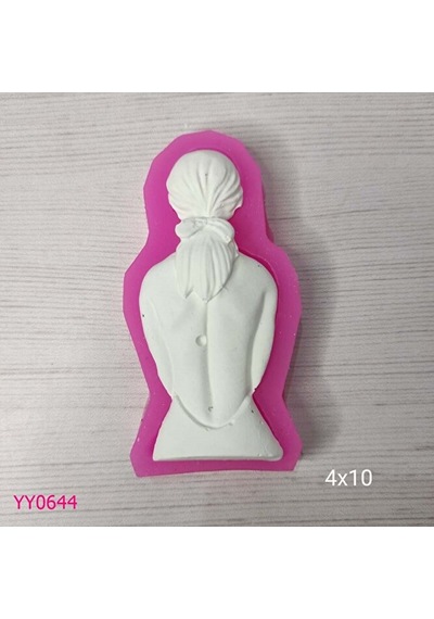 Yy0644 Sırtı Dekolteli Arkası Dönük Kadın Silikon Kalıp