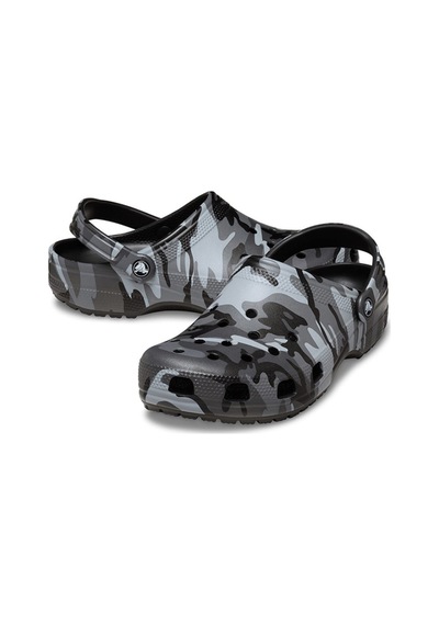 Crocs Classic Camouflage Unisex Terlik Siyah