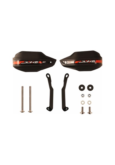 GP Kompozit KTM Duke 250 2024 Uyumlu Plastik Elcik Koruma Siyah