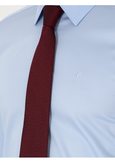 Cacharel Açık Mavi Slim Fit Pamuklu Klasik Gömlek Denım