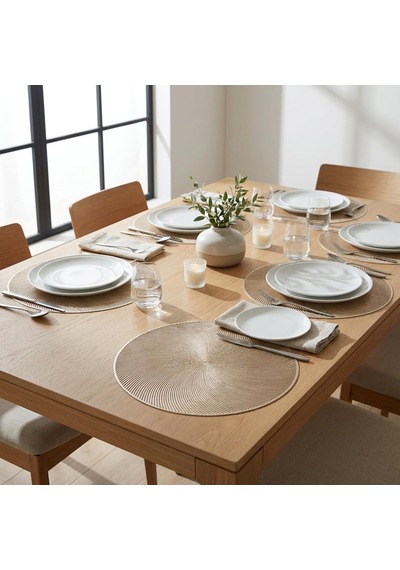 6'lı Set Latte Desenli Plastik Amerikan Servisi, 38 Cm - Yıkanabilir Ve Silinebilir Yuvarlak Supla, Masa Servis Altlığı Takımı Çok Renkli 6'lı Set Latte Desenli Plastik Amerikan Servisi, 38 Cm - Yıkanabilir Ve Silinebilir Yuvarlak Supla, Masa Servis Altlığı Takımı Çok Renkli