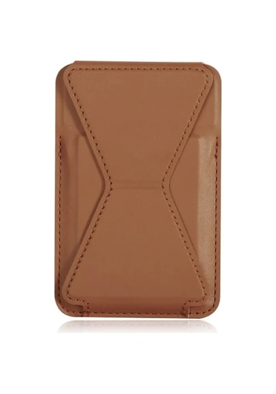 Ally iPhone Uyumlu 15-14- 13-12'ler İçin Standlı Deri Cüzdan Magsafe Kartlık Cüzdan Kılıf- 5775 Mh-hs9958-0699