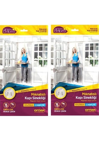 Mıknatıslı Kapı Sinekliği 2X(60X210) Cm 2 Adet