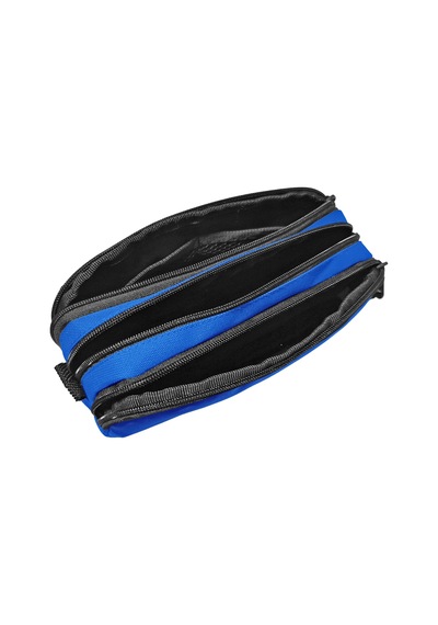 Jacbag Trıple Pouch-üç Bölmeli Kalem Kutusu Triple Pouch-saks renkli