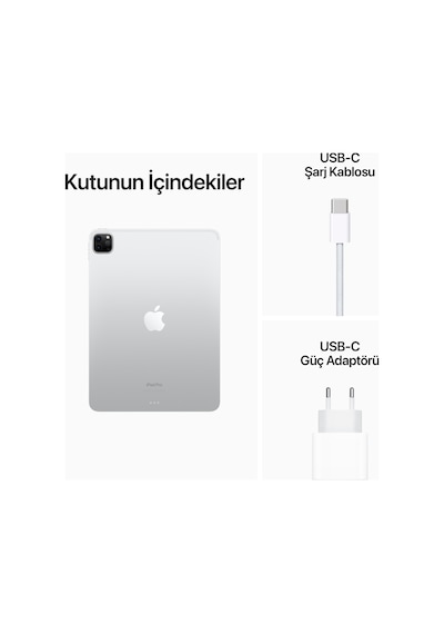Apple iPad Pro 11 (4. Nesil) MNXL3TU/A Wi-Fi 1 TB 11" Tablet