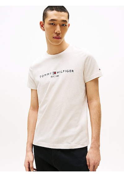 Tommy Hilfiger Erkek Marka Logolu Organik Pamuklu Günlük Kullanıma Uygun Bej T-shirt Mw0mw11797 Hgf Tommy Hilfiger Erkek Marka Logolu Organik Pamuklu Günlük Kullanıma Uygun Bej T-shirt Mw0mw11797 Hgf