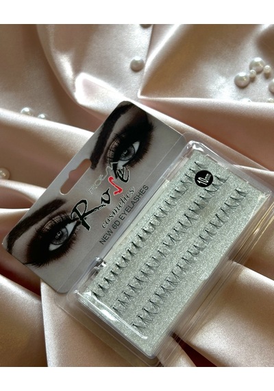 New Rose New 6d Eyelashes Hazır Demet Kirpik Seti 10mm