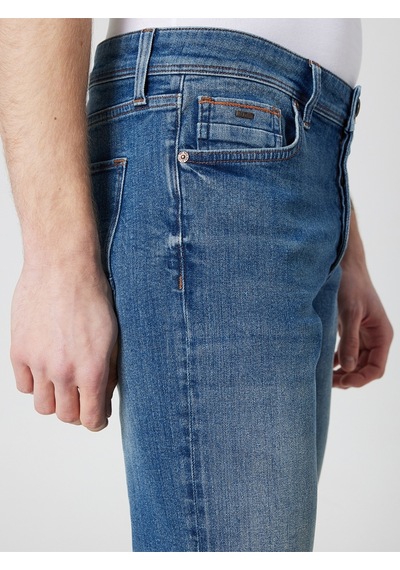 Erkek Kot Pantolon Lf2032679 Mavi