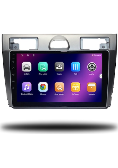 Carplayer Ford Fiesta 2006-2011 Uyumlu Android Multimedya 4gb Ram 32gb Hafıza