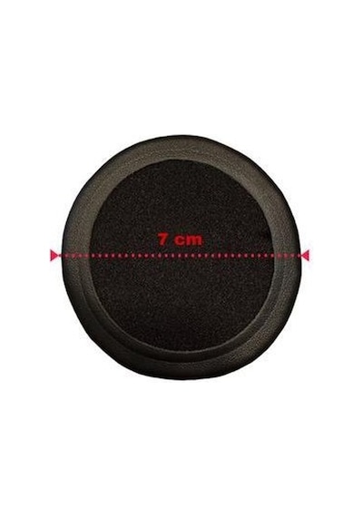 7 Cm Kulaklık Yastığı 7 Cm Kulaklık Kılıfı 7 Cm Kulaklık Pedi Siyah