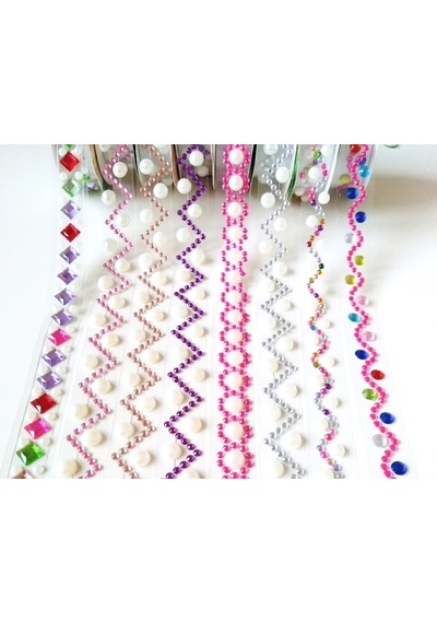 Dress Up Taşlı Bant 50 Cm Tekli