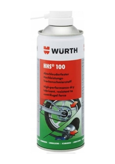 Würth Hhs 100 Motosiklet Zincir Yağı Yeni Nesil Kuru Zincir Yağı