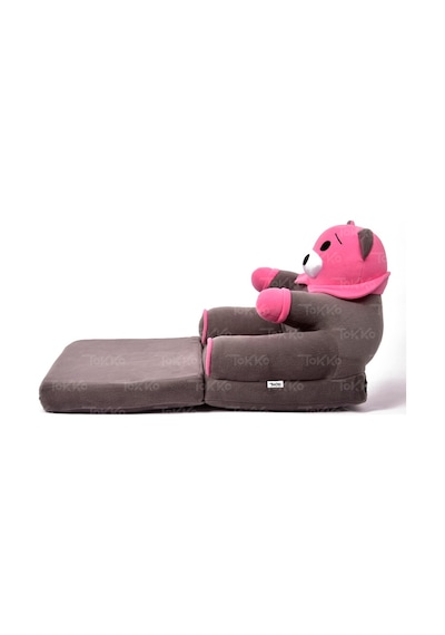 Tokko Katlanabilir Bebek-Çocuk Koltuğu Portatif Yatak Ayıcık (503564558) Pembe
