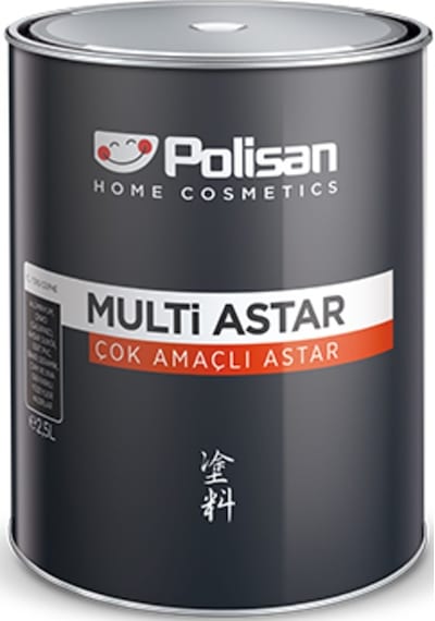Polisan Multi Astar 2,5 Lt Çelik Çinko Alüminyum Vs. Çok Amaçlı