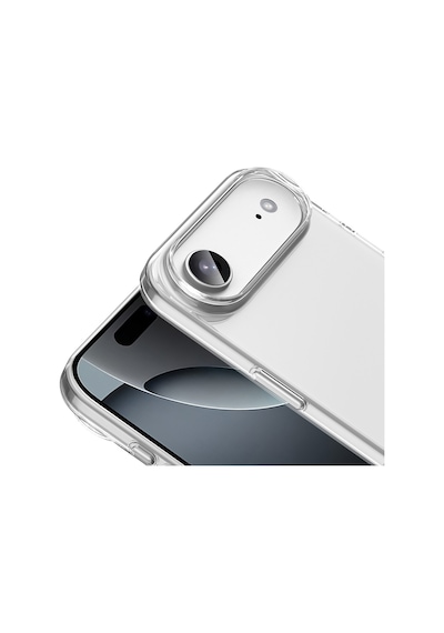 More Tr Apple Uyumlu iPhone 17 Air Kılıf Zore Droga Kapak - Şeffaf