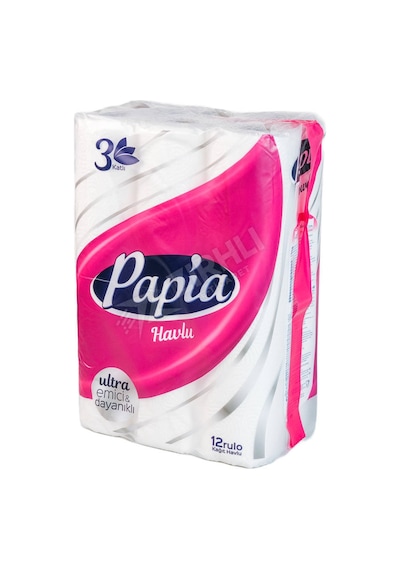 4 Adet Papia Kağıt Havlu 12'li