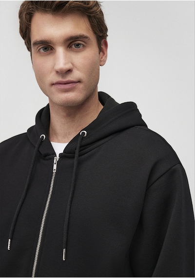 Mavi - Kapüşonlu Fermuarlı Siyah Basic Sweatshirt 0s10277-900 Siyah