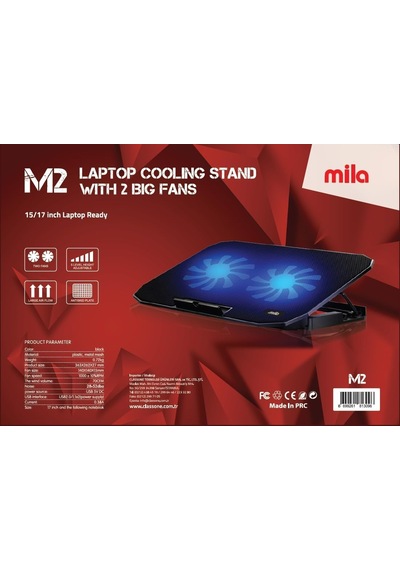 Classone Serisi M2 15-17 İnch - Mavi Led,2 Fan,2 Usb Gaming Notebook Soğutucu Standı