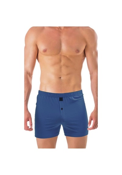 The Don Indigo Mavisi Jersey Penye/Örme Erkek Boxer
