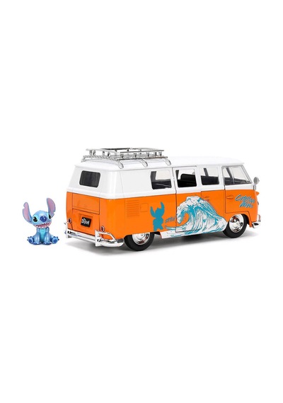 Disney Stitch 1961 Volkswagen Bus Ve Stitch Figürü 124