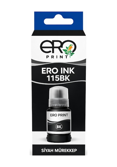 Epson 115 Uyumlu Siyah Mürekkep Şişe C13t07c14a