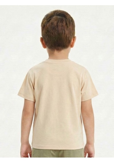 Xo Kids Erkek Çocuk Tişort 1-4 Yaş 1933 Bej