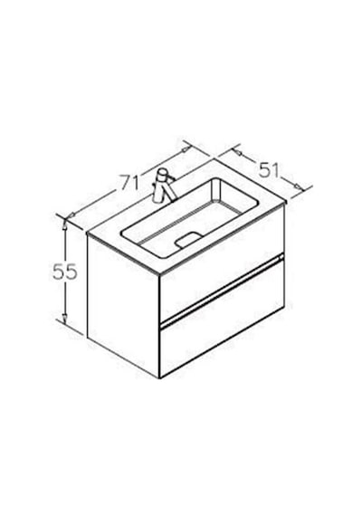 Nest 71 Alt+lavabo Mat Beyaz Diğer Nest 71 Alt+lavabo Mat Beyaz Diğer
