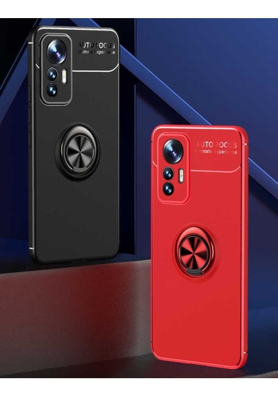 Xiaomi Mi 12 Lite Kilif Zore Ravel Yüzüklü Silikon Kilif 559800997