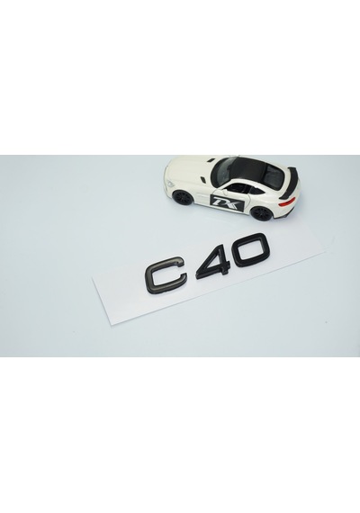 Dk Tuning C40 Siyah Abs 3m 3d Bagaj Yazı Logo Volvo İle Uyumlu