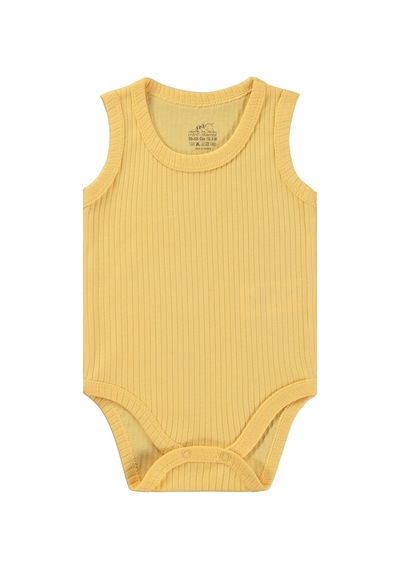 Minidamla Baby Minidamla Askılı Basic 3'lü Set 1-18 Ay Çıtçıtlı Badi - Mavi Koyu Mavi