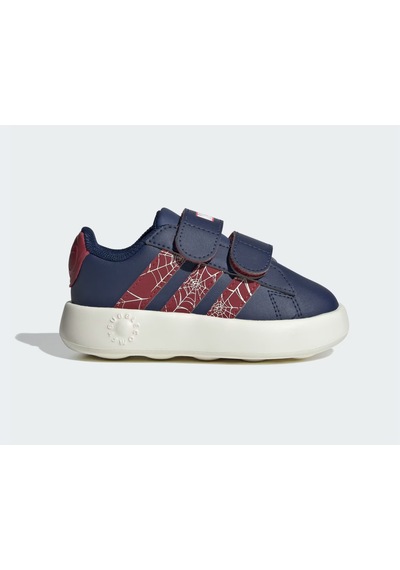 Adidas Bebek Mavi Yürüyüş Ayakkabısı Grand Court Spıder-man Cf I Js2342 Siyah
