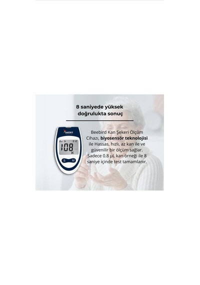 Beebrid Accurect Gls-79 Kan Şekeri Test Strip 50 Kutu