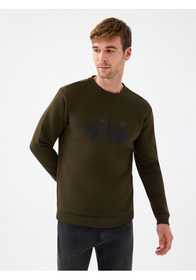 LOFT Regular Fit Erkek Sweatshirt Lf2041178 Q1.v1 Haki