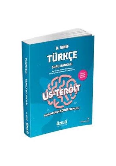 8. Sınıf Türkçe US TEROİT Soru Bankası - ÜNLÜ Yayınları